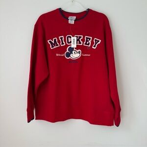 Disneyland Resort Mickey Mouse Classic Sweatshirt Sz M‎ NWT